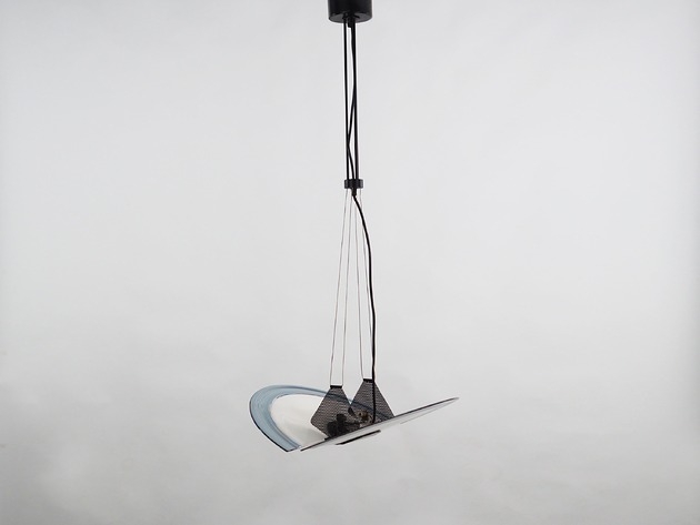 Image of Lampa wisząca, włoski design, lata 90, produkcja: Włochy