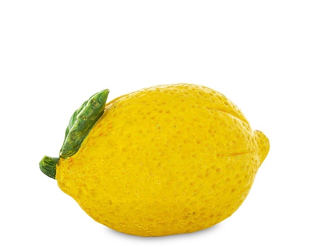 Image of Pakamera Dekoracja - cytryna 7x11x7 cm LIMONE small