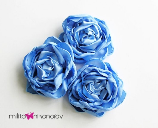 Image of 3 broszki :: Blue