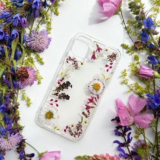 Image of Pakamera Etui na telefon - romantyczna ramka