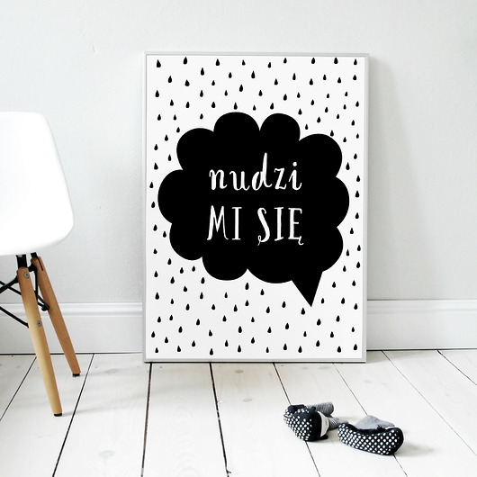 Image of Nudzi mi się plakat