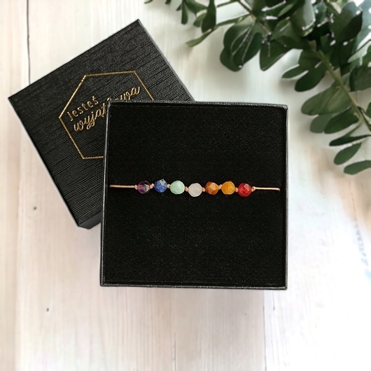 Image of Pakamera PREMIUM: chakra bracelet : wspieraj wszystkie czakry