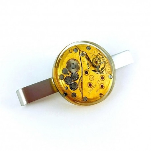 Image of Pakamera Spinka do krawata - Golden Tr. Undercover