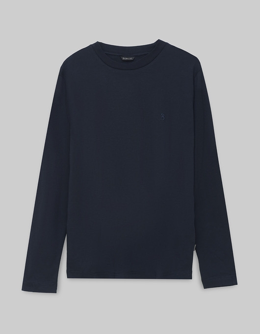 Image of Pakamera Longsleeve modolo granatowy