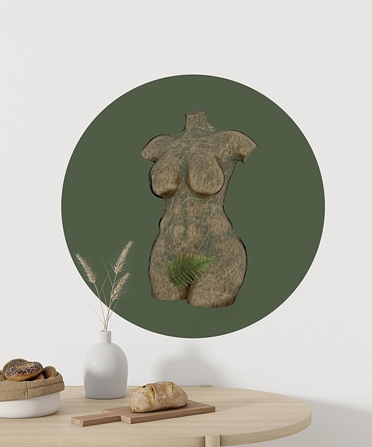 Image of Pakamera Mural DOTS EVA- okrągła dekoracja ścienna