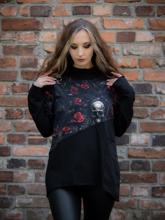 Image of Pakamera Bluza Skulls and Roses