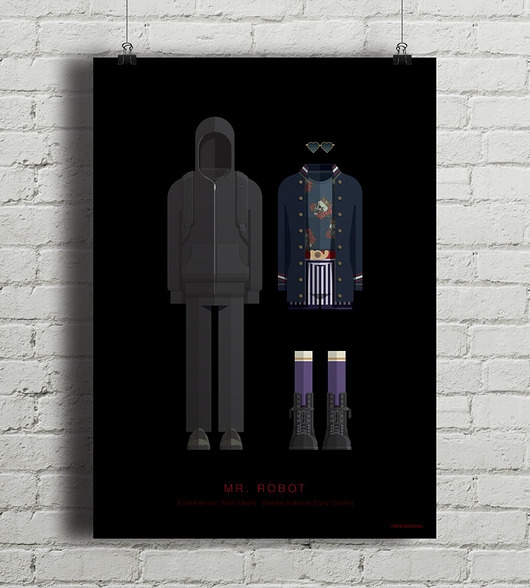 Image of Pakamera Mr. Robot - plakat fine art giclee