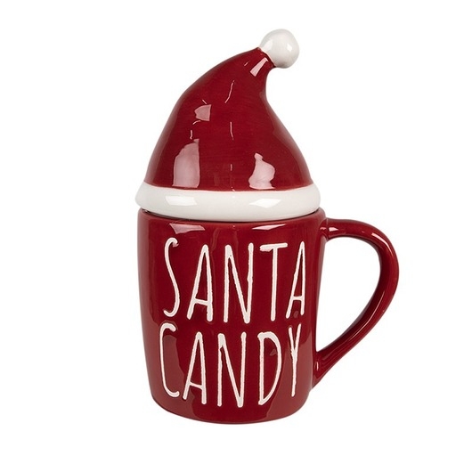 Image of Kubek ceramiczny świąteczny Santa Candy 300 ml