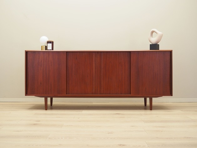 Image of Sideboard tekowy, duński design, lata 60, projektant: E.W. Bach