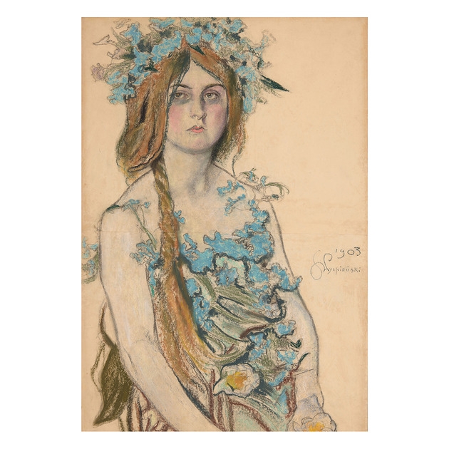 Image of Pakamera Kartka Premium - Stanisław Wyspiański Portret Władysławy Ordon