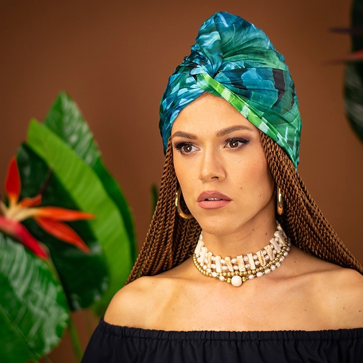 Image of Pakamera Turban - Tropical