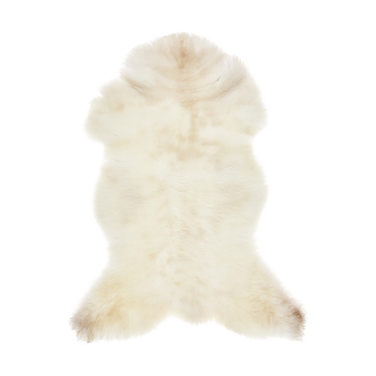 Image of Pakamera Skóra owcza naturalna Muflon A dywan naturalny 100-120cm narzuta