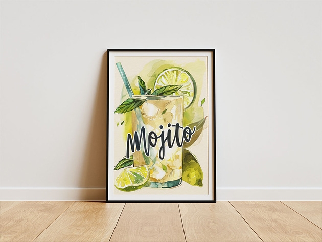 Image of Plakat - Mojito time 2