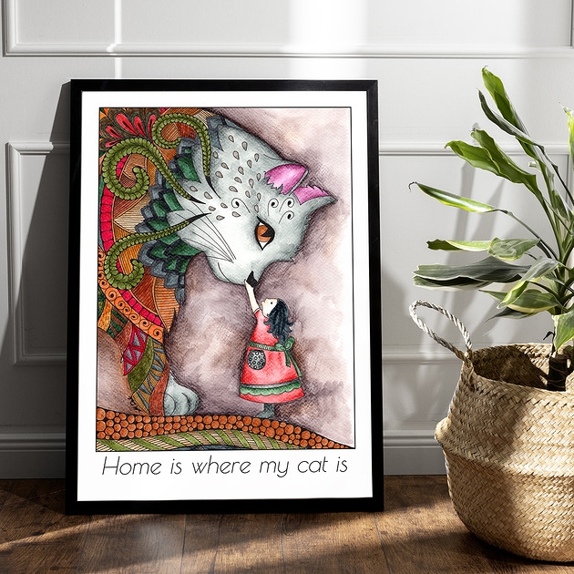 Image of Pakamera Home is where my cat is