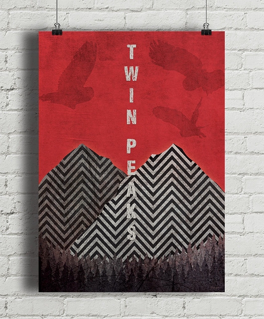 Image of Pakamera Twin Peaks - plakat fine art
