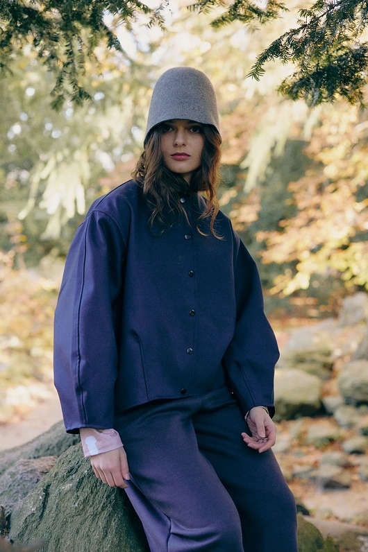 Image of Pakamera Belgijka Dark Navy