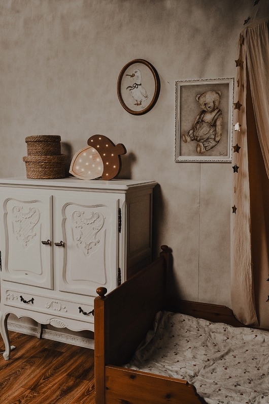 Image of Pakamera Drewniana lampka Żołądź