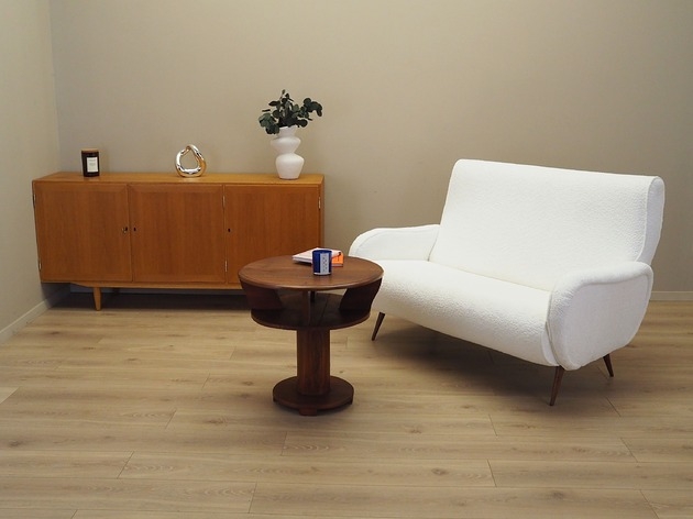 Image of Pakamera Sofa biała, włoski design, lata 70, produkcja: Włochy
