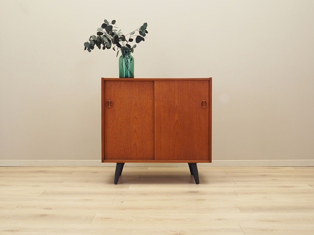 Image of Pakamera Szafka tekowa, duński design, lata 70, produkcja: Dania