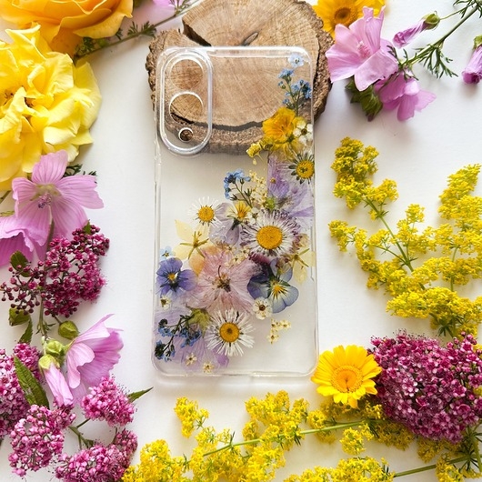 Image of Pakamera Etui na telefon - kolorowy deszcz