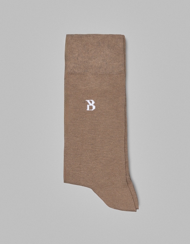 Image of Pakamera Skarpety stretch cotton beżowe 40-45