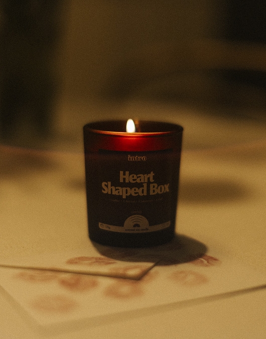 Image of Pakamera Świeca Heart Shaped Box