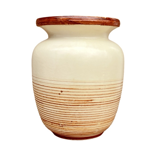 Image of Pakamera Ceramiczny wazon VEB Haldensleben, Niemcy, lata 50.