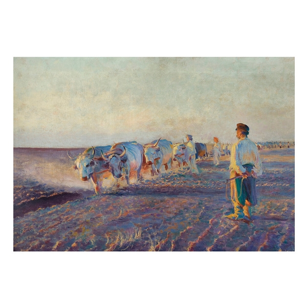 Image of Pakamera Kartka Premium - Leon Wyczółkowski Orka na Ukrainie