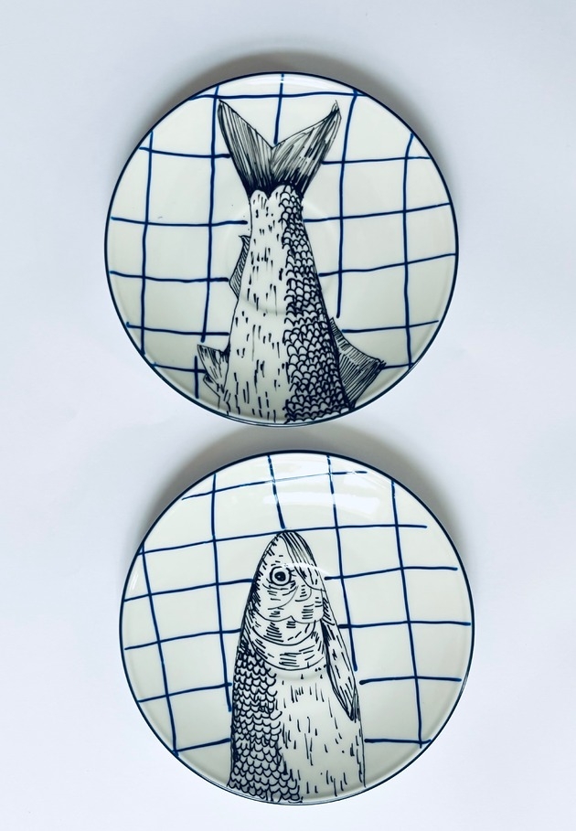 Image of Pakamera Ryby puzzle na ceracie