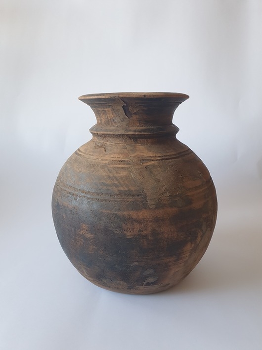 Image of Pakamera Wazon drewniany vintage 25/24 cm nr.04