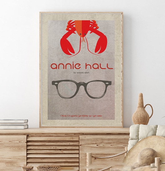 Image of Annie Hall - Woody Allen - plakat fine art