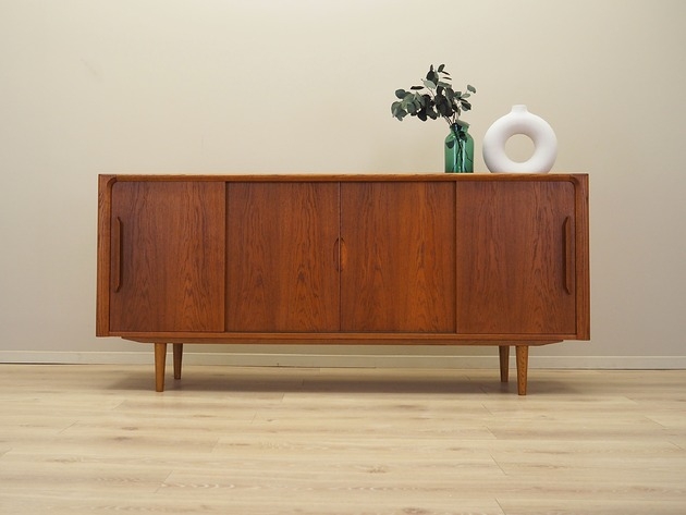 Image of Pakamera Sideboard dębowy, duński design, lata 60, produkcja: Dania