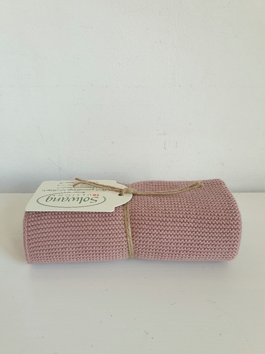 Image of Pakamera Ręcznik kuchenny tkany brudny róż