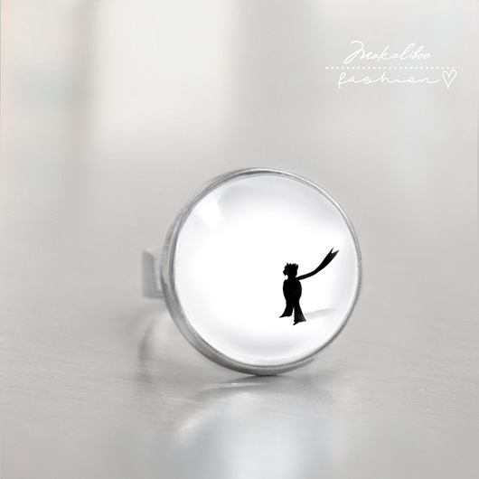 Image of Pakamera Pierścionek Mały Książę - simple ring