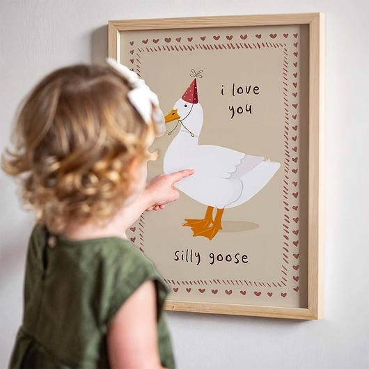 Image of Pakamera Plakat Gąska Zosia - Plakaty Na Ścianę Dla Dzieci