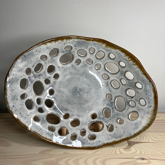 Image of Pakamera Patera na owoce w piegi