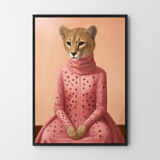 Image of Pakamera Kot - plakat/ilustracja
