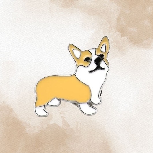 Image of Przypinka PIES CORGI