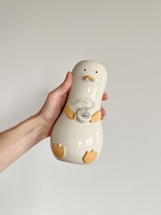 Image of Pakamera BONGO ceramiczne GĘŚ, lufka, fajka wodna