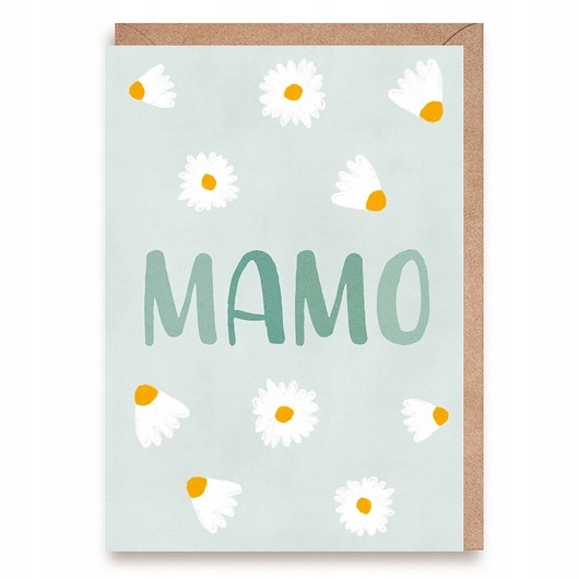 Image of Pakamera Kartka dla Mamy w kwiatuszki - Mamo...