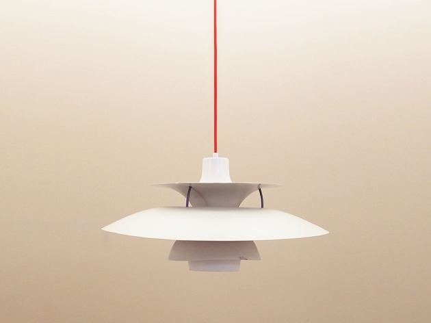 Image of Pakamera Lampa wisząca PH5, duński design, lata 70, producent: Louis Poulsen