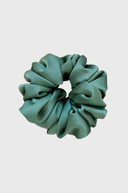 Image of Pakamera Gumka do włosów pistacjowa Scrunchie Medium Dark Pistachio