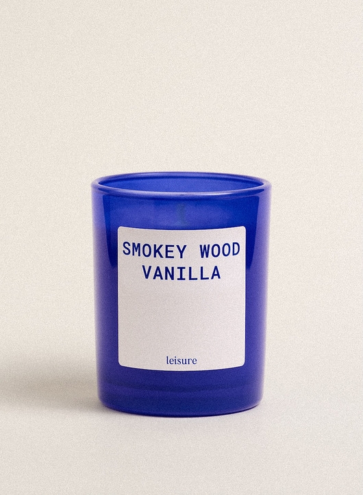 Image of Pakamera Świeca zapachowa - SMOKEY WOOD &amp; VANILLA