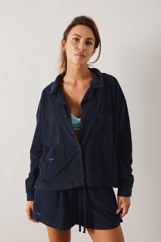 Image of Pakamera Koszula JOANNE navy