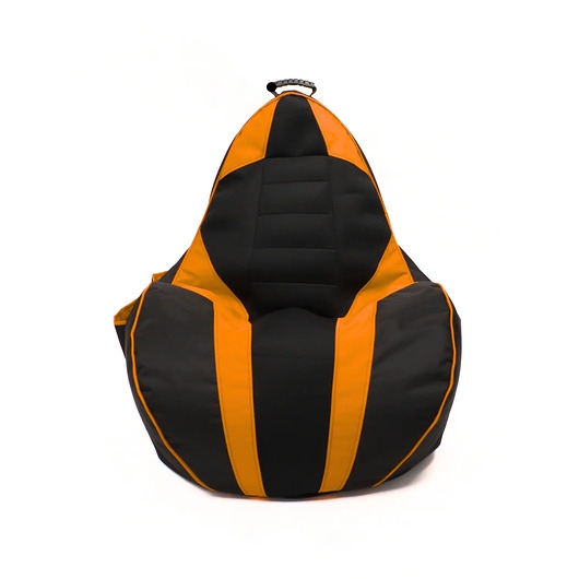 Image of Pakamera Puf gamingowy GAMEBAGOS pomarańczowy