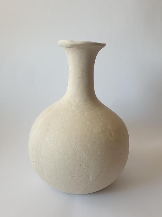Image of Pakamera Wazon Jalor kolekcja KREDA papier-mache 27/20 cm