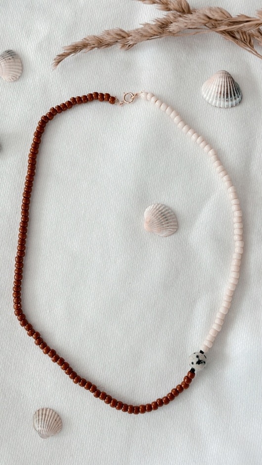 Image of Pakamera Naszyjnik BALI choco coconut