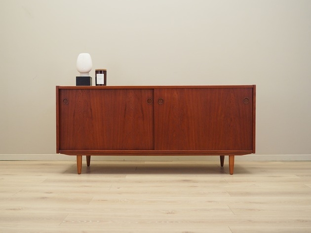 Image of Pakamera Szafka tekowa, duński design, lata 70, produkcja: Dania