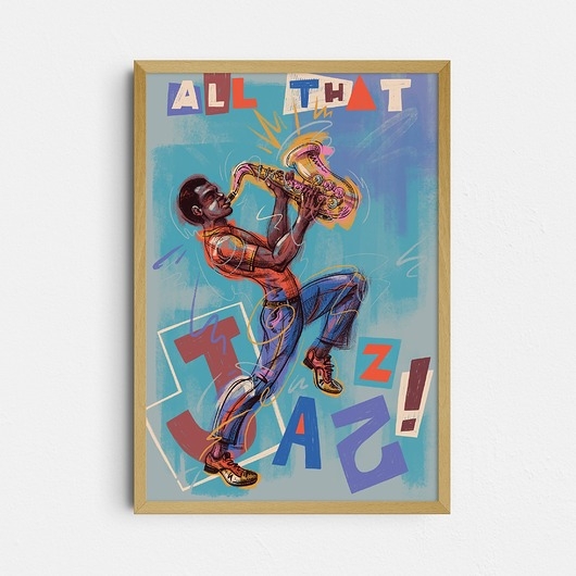 Image of Pakamera Plakat All that jazz!