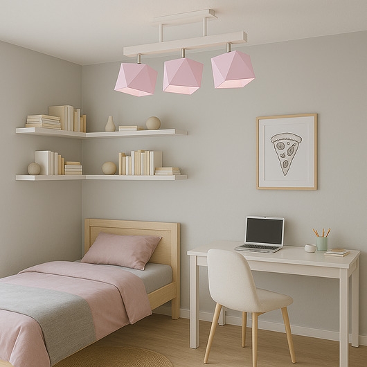 Image of Pakamera Dziecięca 3-punktowa lampa sufitowa MIRAMAR KIDS z regulacją